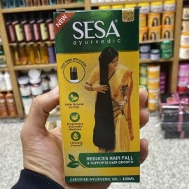 زيت سيسا للشعر بخلاصة اعشاب ايورفيدا